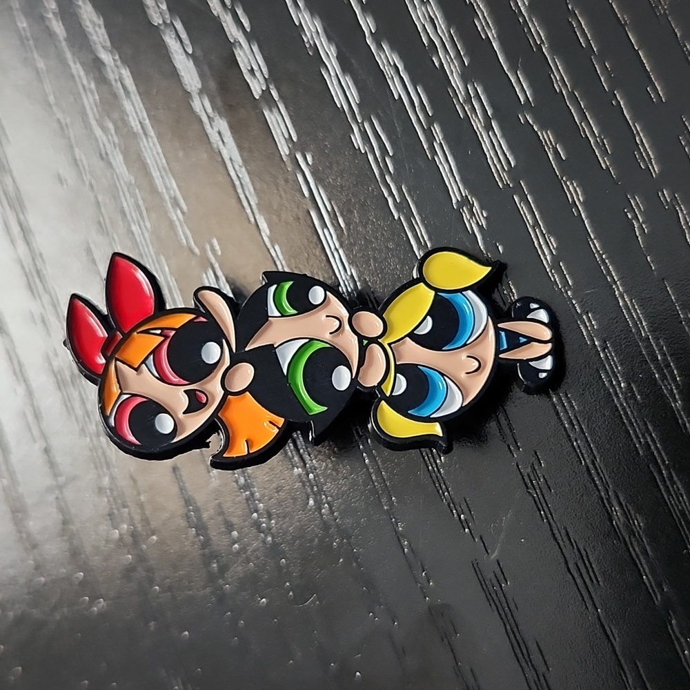 Cartoon Network Powerpuff Girls Enamel Pin